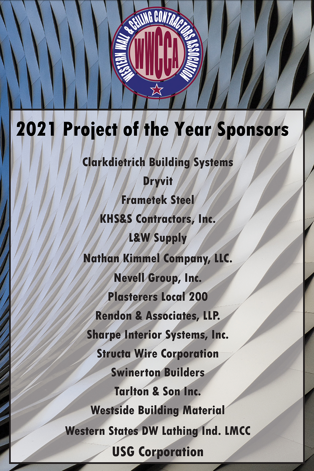 A list of sponsors for the 2 0 2 1 project.