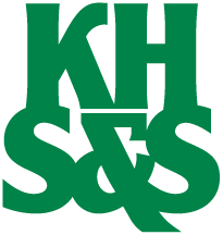 A green logo that says " kh s & s ".