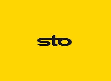 A yellow background with the word sto written in black.